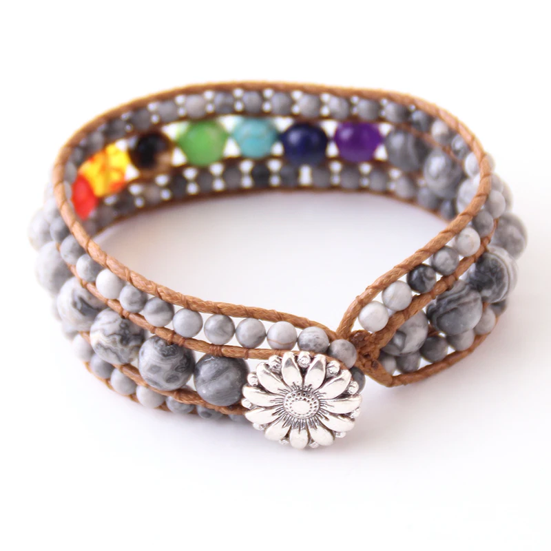 Прямая поставка MOODPC модный красивый энергетический браслет из бисера ручной