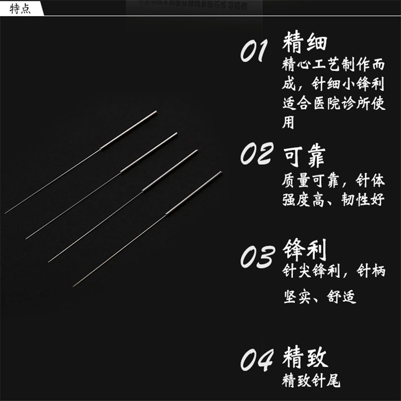 Аутентичные 500 шт ZhongyanTaihe стерилизация Иглоукалывание иглы акупунктур одноразовая Стерильная акупунктура иглы практика nedle