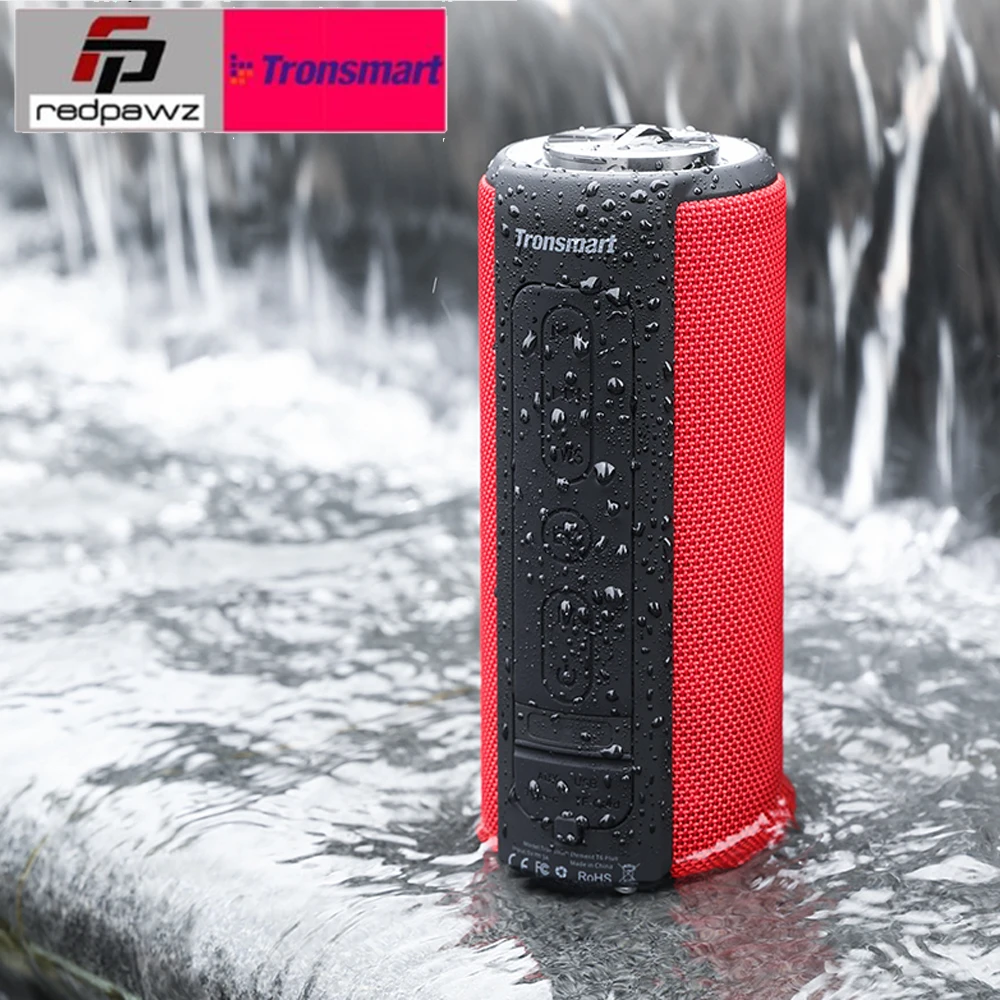 Tronsmart T6 Plus Bluetooth динамик 40 Вт портативный динамик глубокий бас Саундбар с IPX6 Водонепроницаемый, power Bank функция SoundPul