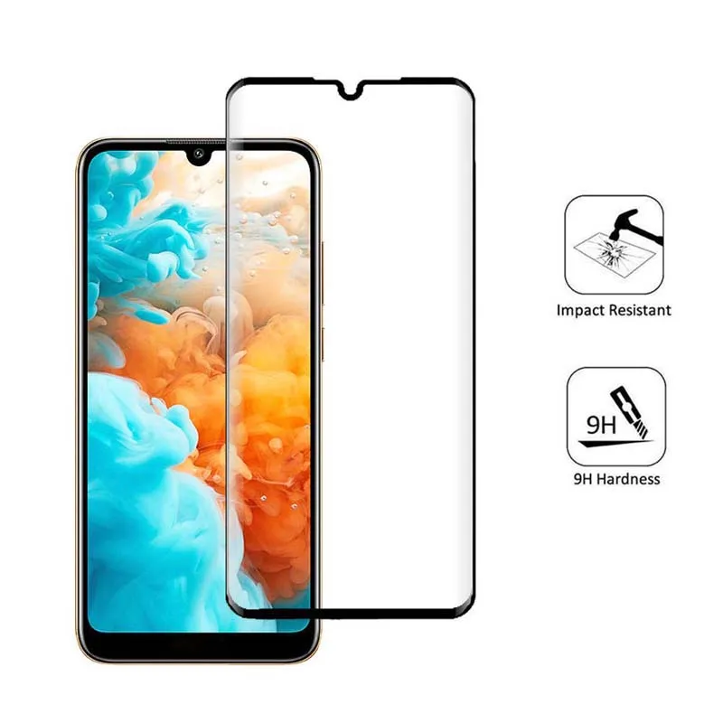 9H взрывозащищенное Закаленное стекло с полным покрытием Защита экрана для Huawei