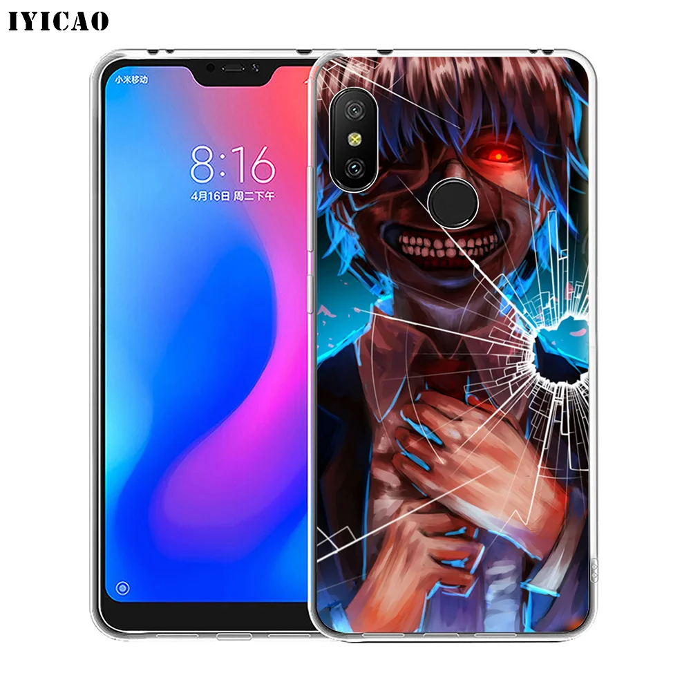 IYICAO Uta Tokyo Ghoul Мягкий силиконовый чехол для телефона Xiaomi Redmi 4A 5A 6A Note 7 6 5 Pro Plus 4X
