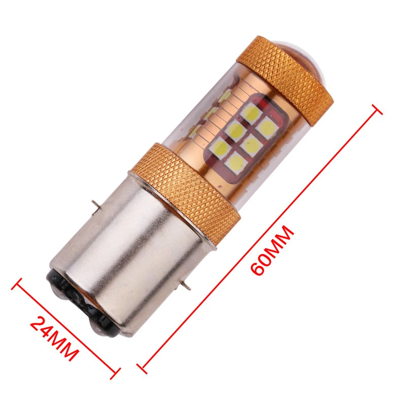 H6 H6M BA20D 3030SMD светодиодная передняя фара мотоциклетная дальнего и ближнего света