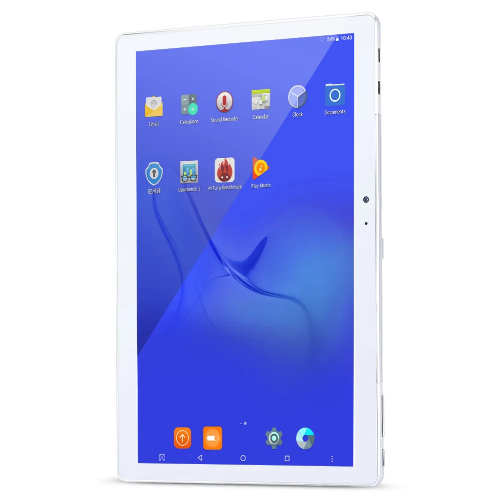 Teclast T10 10 1 дюймовый планшетный ПК Android 7 0 MTK8176 Hexa Core ГГц 4 Гб ОЗУ 64 ПЗУ датчик