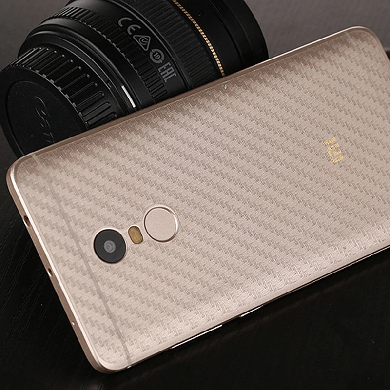 Magtim 2 шт./лот 3D углеродное волокно задняя крышка пленка для Xiaomi Redmi 4X 5 5A Note 4 Защита