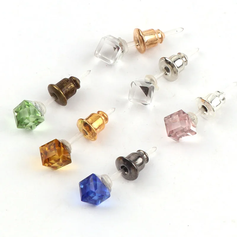 5 мм Серьги силиконовые цилиндрические пластиковые резиновые ушные вкладыши