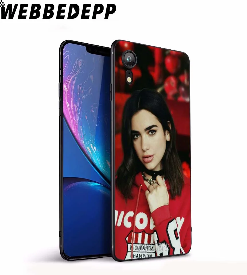 12 Мягкий чехол WEBBEDEPP Dua Lipa для iPhone 5 5S 6 6S 7 8 Plus X XS 11 Pro MAX XR - Цвет: 12