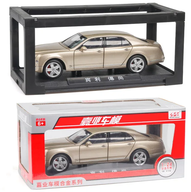 Игрушечный автомобиль 1/24 отличное качество Бентли мулсанн металлический