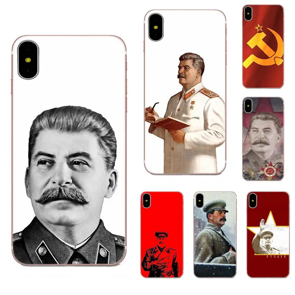 Мягкие чехлы Чехол для Xiaomi Mi3 Mi4 Mi4C Mi4i Mi5 Mi 5S 5X 6 6X A1 Max Mix 2 Note 3 4 Сталин Советский