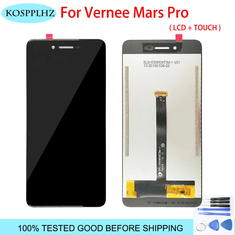 Для Vernee Mars PRO ЖК-дисплей сенсорный экран дигитайзер 100% оригинал протестирован