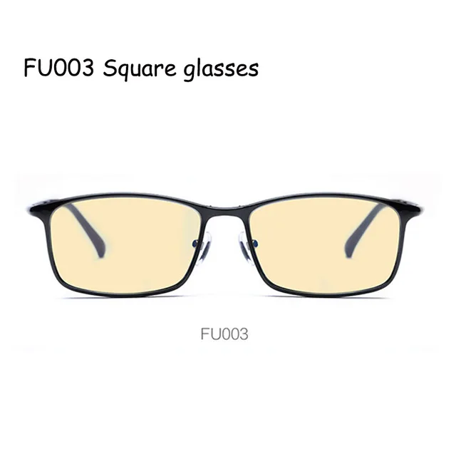square glasses Оригинальные xiaomi TS защитные очки 60% анти-голубые лучи анти-УФ Защита глаз ТВ круглые/квадратные/овальные очки - Цвет: square glasses