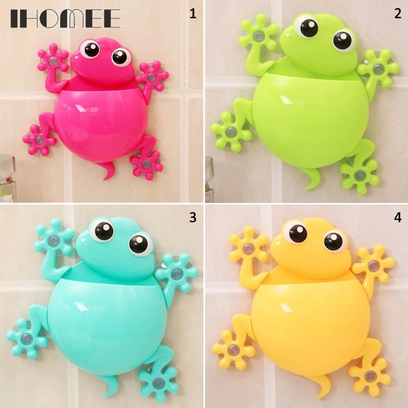 Мультяшная присоска Gecko детская зубная щетка настенный всасывающий набор для