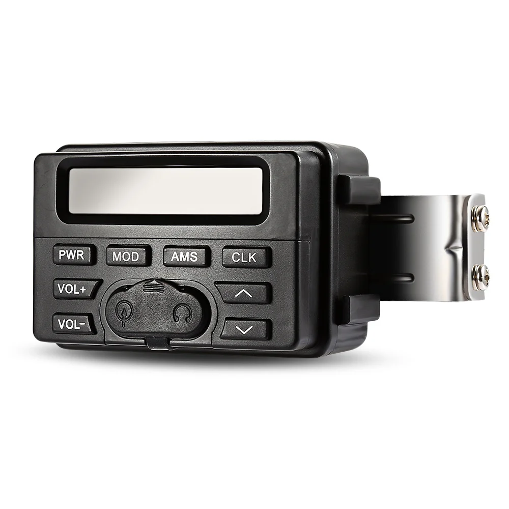 Водонепроницаемый мотоциклетный радиоплеер MT723 стерео 12 В постоянного тока AUX BT 2