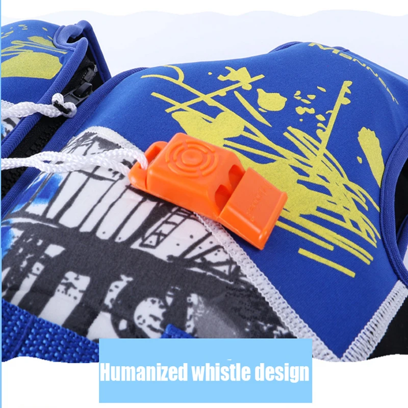 2019 Age 4-10 Kids Life Vest Water Sports Foam Jacket For children Drifting swimming surfing jacket with Survival Whistle | Спорт и