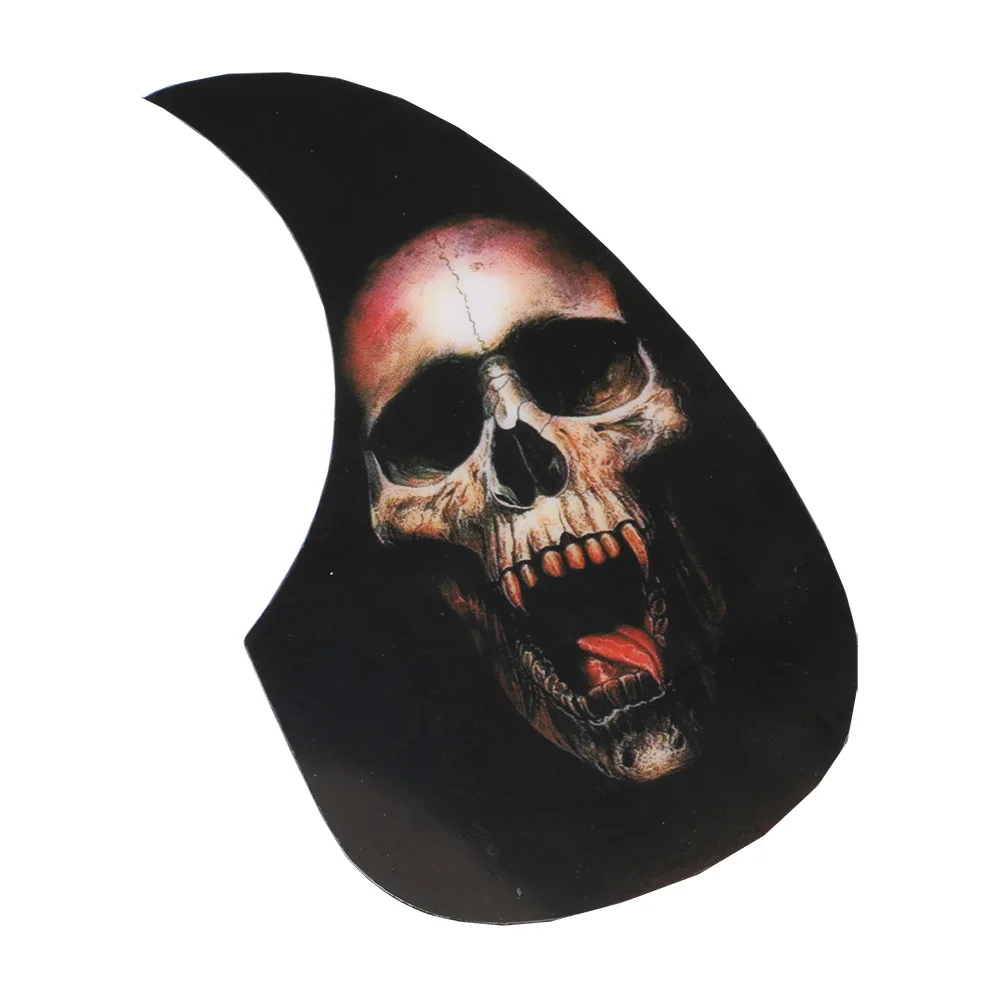 Родина Китай Стиль Золотой Череп и Лотос узор Акустическая гитара pick guard pick Guard стикер гитарные части