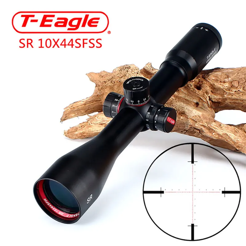 T Eagle SR 10X44 SFSS охотничий прицел оптика прицелы с подсветкой красное стекло