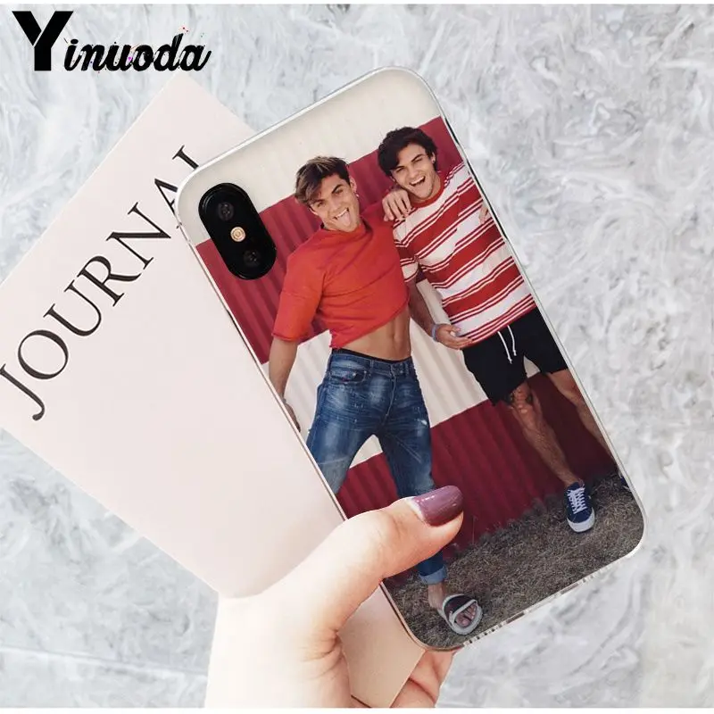 Yinuoda Dolan Twins Новинка Fundas чехол для телефона Apple iPhone 8 7 6 6S Plus X XS MAX 5 5S SE XR | Мобильные