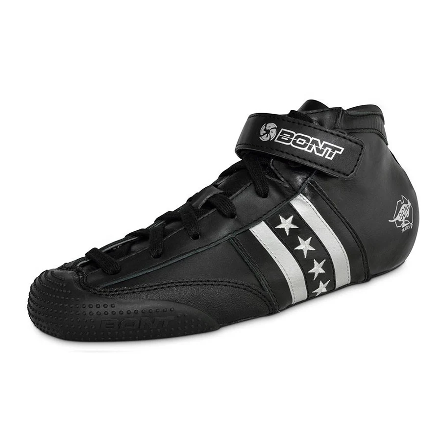 Bont Quadstar двойные роликовые коньки пояса из натуральной кожи Heatmouldable стекловолокна загрузки база 4 колёса катание обувь Patines