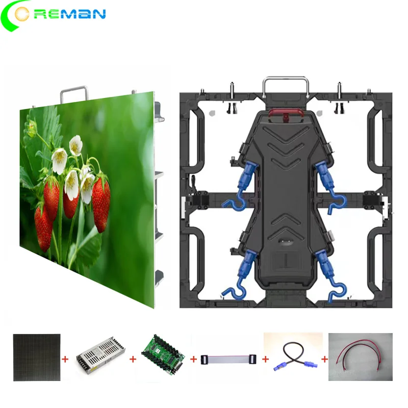 Снаружи высокая яркость RGB Матрица светодиодный дисплей smd 10ft x 12ft экран 500x500