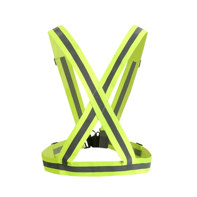 High Visibility Neon Reflective Belt Safety Vest Fit For Running Cycling Sports | Автомобили и мотоциклы