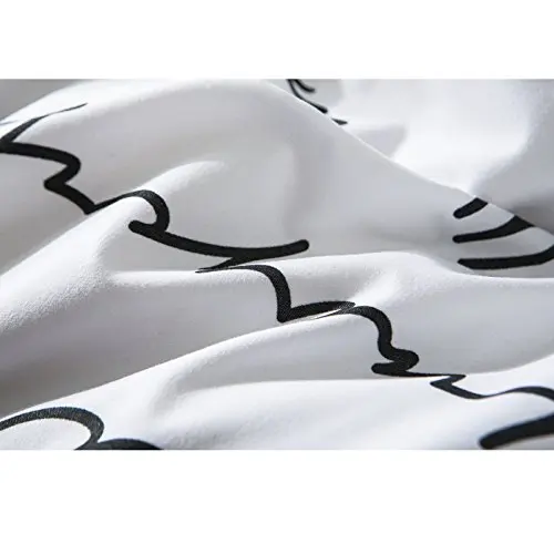 Комплект постельного белья с надписью Love для девочек мальчиков 3 предмета бело