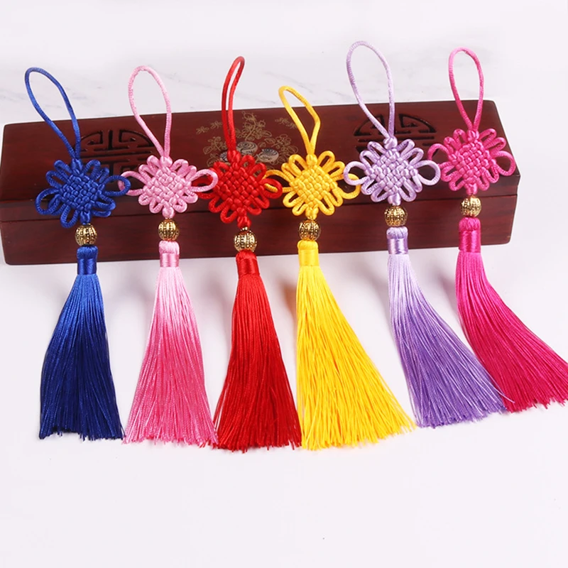 5 шт. китайские бусины-узлы кисточки украшения для рукоделия домашний текстиль