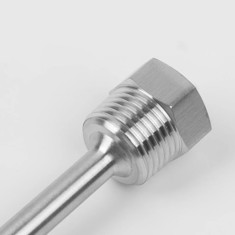 Наружный диаметр 10 мм 35/80/100 Thermowell резьба 1/2 дюйма (DN15) нержавеющая сталь 304