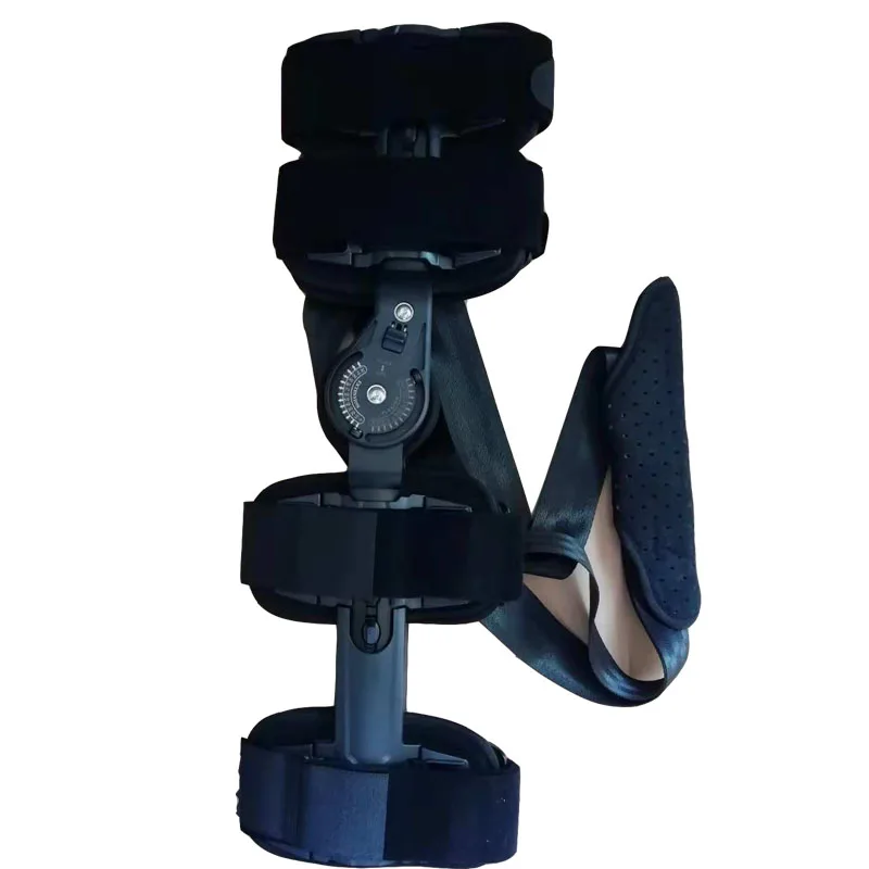 Регулируемый коленный сустав с фиксированными креплениями для защиты от переломов, растяжений связок и послеоперационной реабилитации J2258.