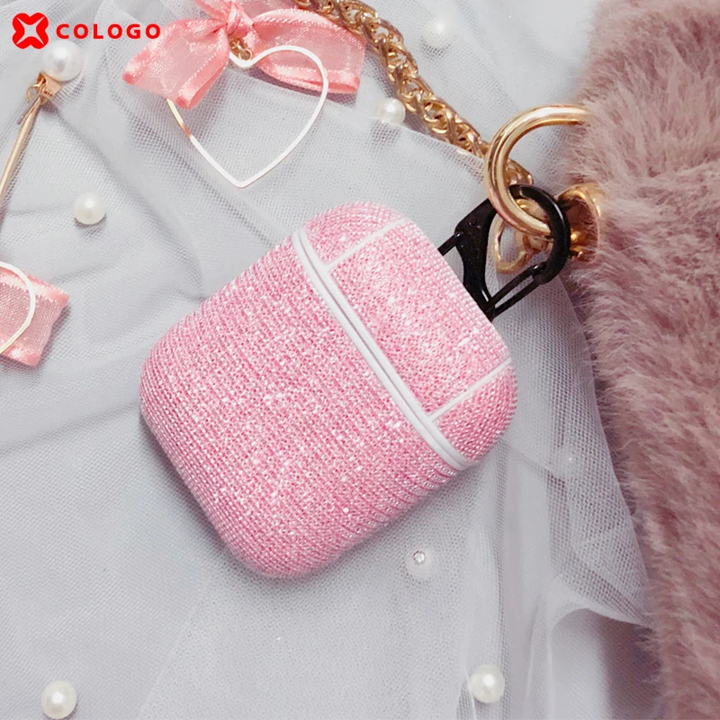 Новый блестящий чехол все включено AirPods для Apple 1/2 персональный Bluetooth гарнитура