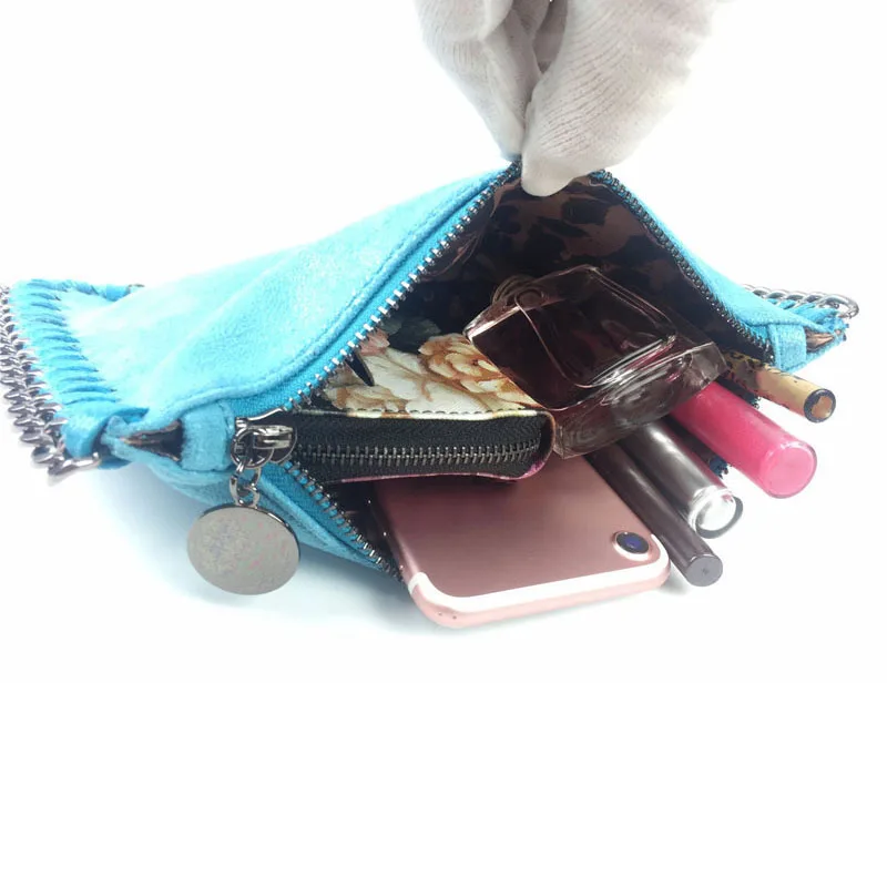 6 шт./лот женская сумка через плечо с цепочкой новая портативная Бостонская