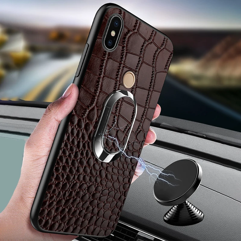 Чехол для телефона Xiaomi Mi 9 6 8 se A2 Mix 2s Max 3 Redmi Note 7Car Holder Магнитный присоска кольцо