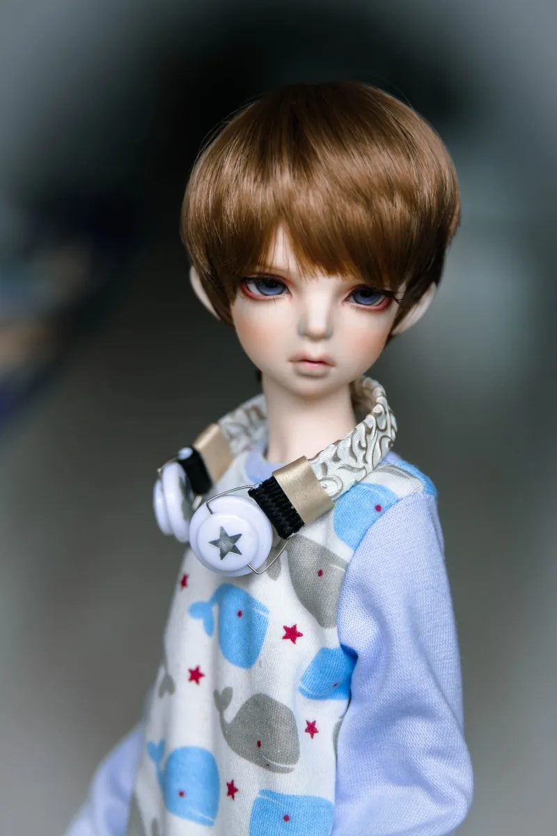 Парики для куклы BJD натуральные волосы моделирования 1/3 1/4 DD Кукла SD MSD