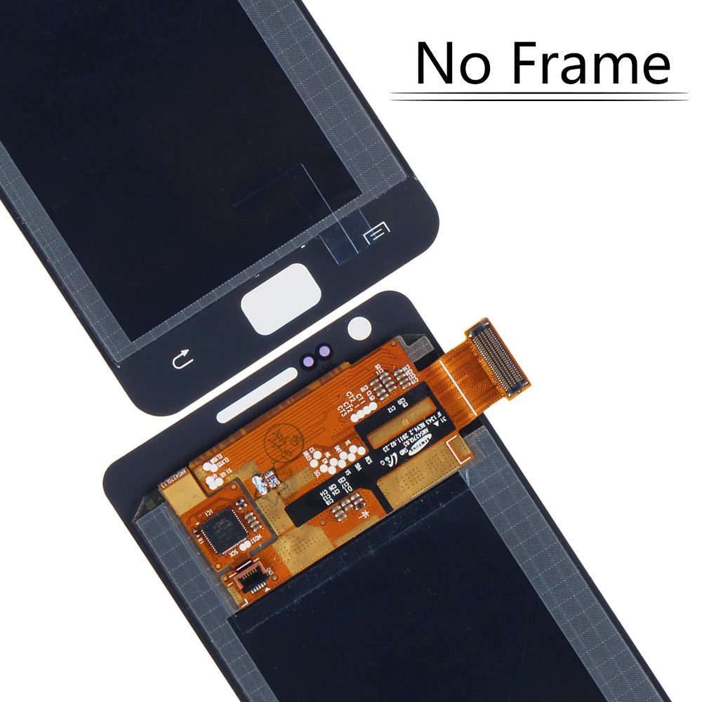 Super AMOLED для SAMSUNG Galaxy S2 i9100 I9100 ЖК дисплей сенсорный экран с рамкой дигитайзер Samsung
