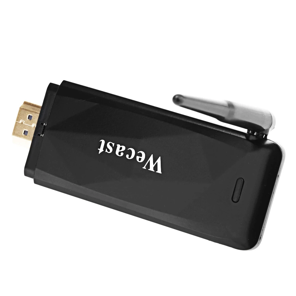 Wecast E3 DLNA Airplay WiFi дисплей Miracast tv Dongle HDMI приемник Мини Android tv Stick Full HD RK3036 с внешней антенной