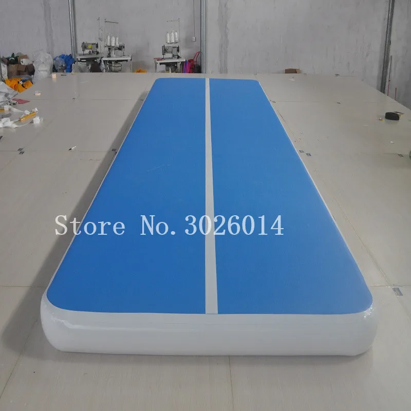 Цена Надувной коврик для гимнастики, 7 м, с электрическим воздушным насосом