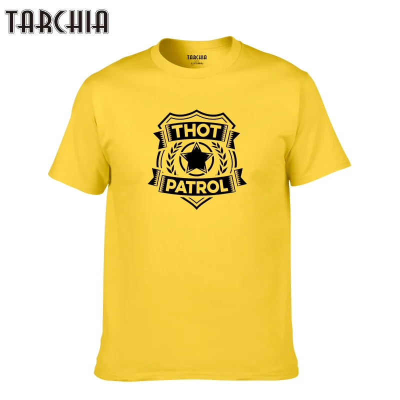 Футболка TARCHIA Plus 2022 летняя брендовая новая мужская футболка повседневная с