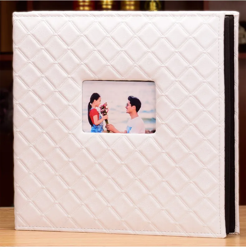 6-дюймовый вместительный фотоальбом из искусственной кожи с 600 карманами и