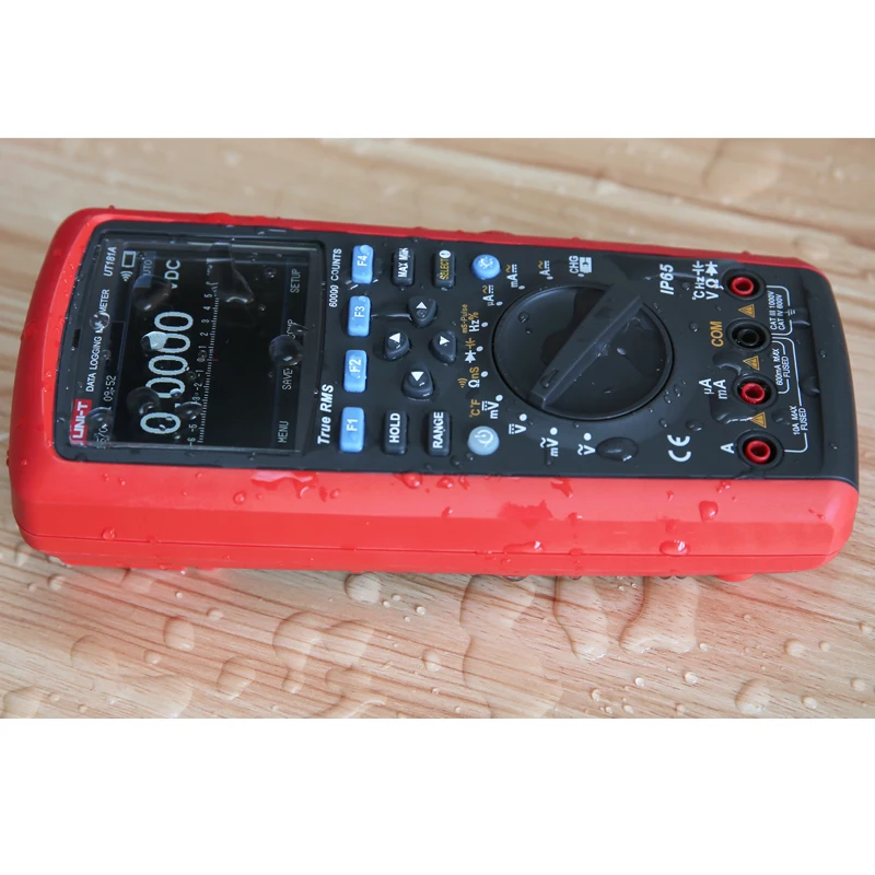 UNI-T UT181A True RMS Datalogging мультиметр; цифровой мультиметр, фильтрация низких частот/Проводимость nS/измерение Двойной Температуры