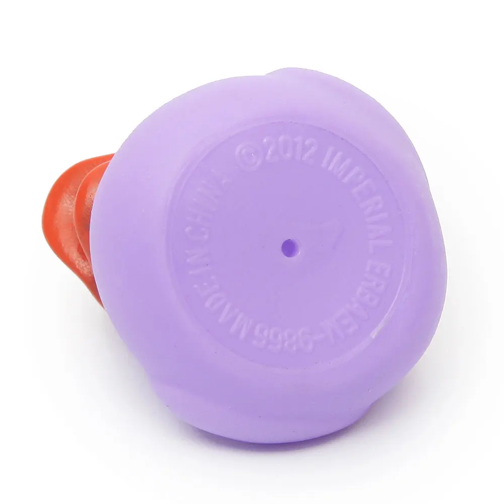 20 шт маленький ребенок дети скрипучий резиновые фиолетового цвета утки игрушки