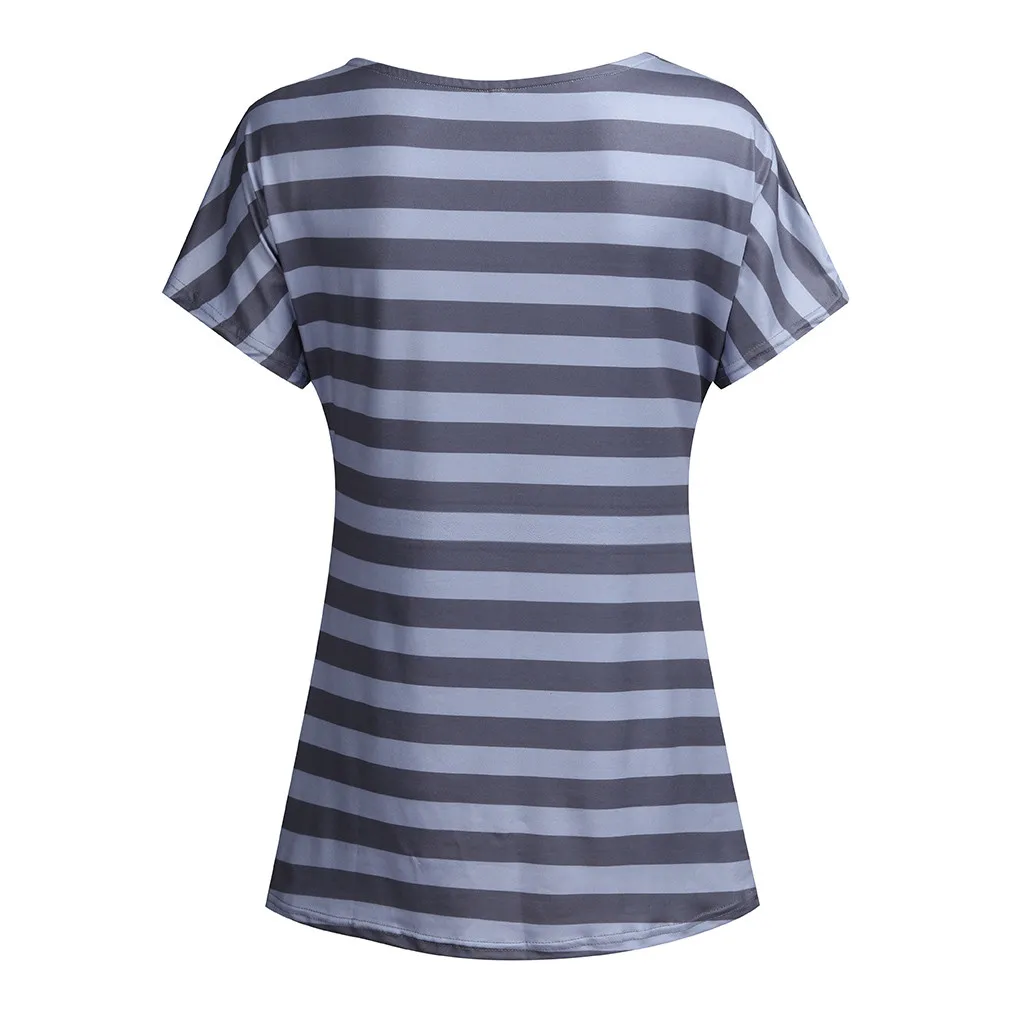 

SAGACE Casual Striped Women Pregnant NuesingTop Clothing T-Shirt Maternity Nursing Women Summer Short Sleeve T Shirt Clothes