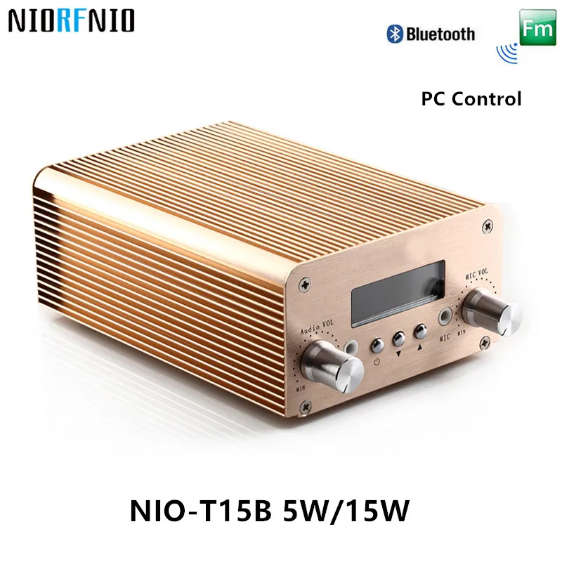 

Free Shipping NIO-T15B 15W RF Radio Audio Power Amplifier Professional Transmitter Power Adapter&Audio Cable&Car Antenna