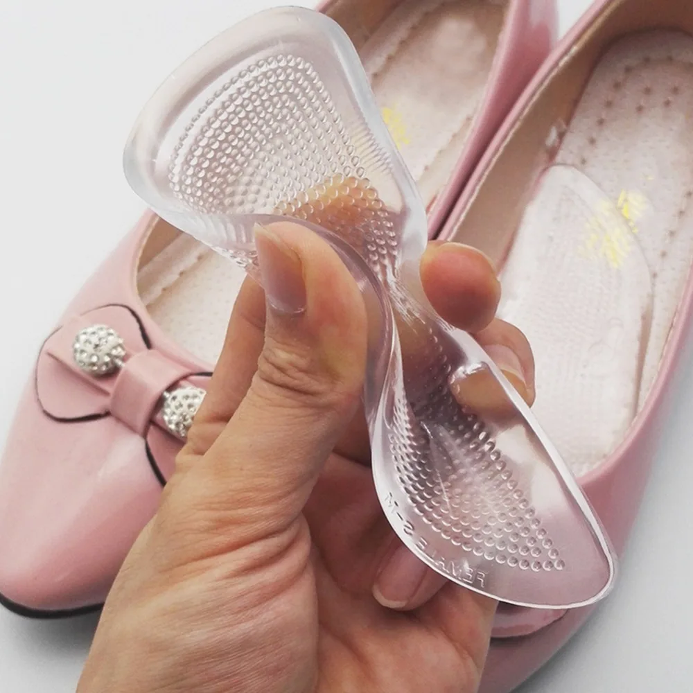 Силиконовые ортопедические стельки на высоких каблуках для обуви 1 пара|Стельки|