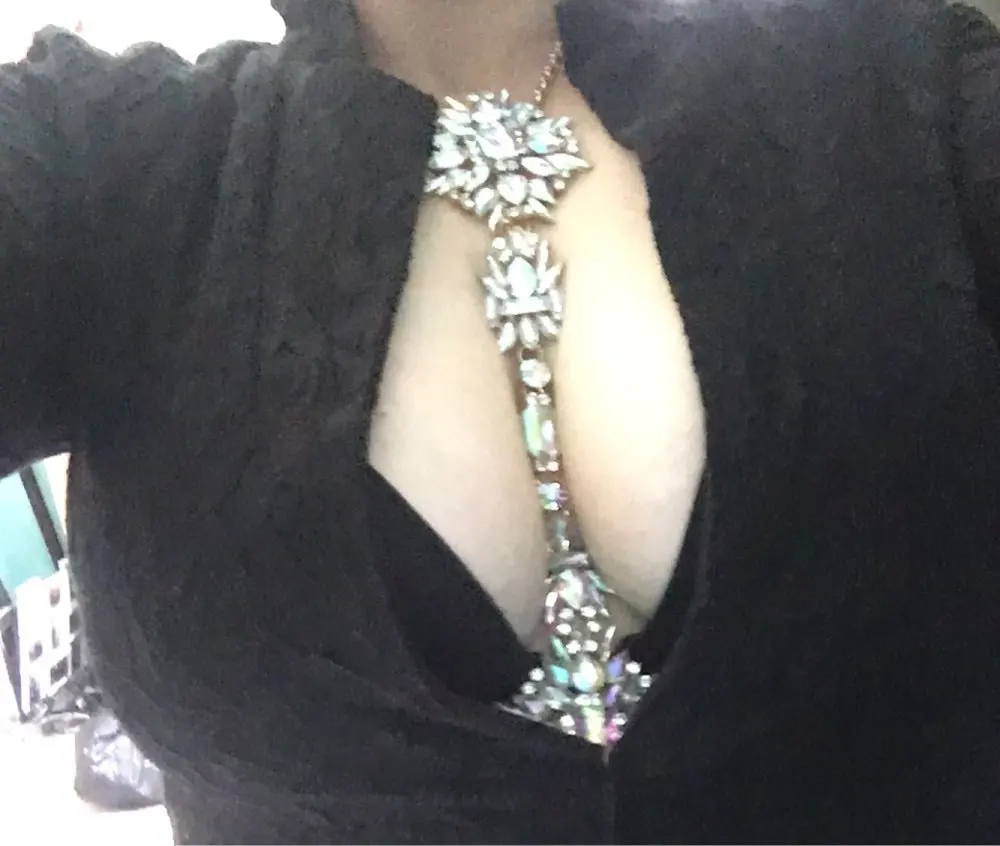 WOOASIS Simple Fashion Jewelry Trend Crystal Flower Body Chain Rhinestone For Woman European Hot Sale Accessories