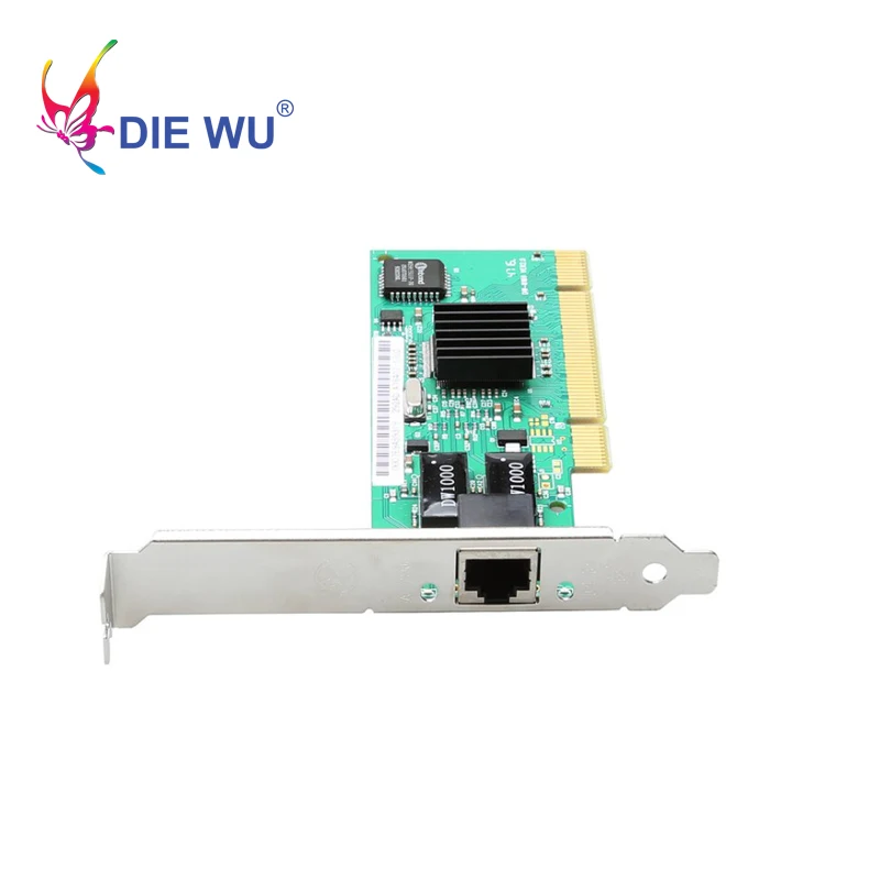 DIEWU RTL8169 10/100/1000 Мбит/с PCI бездисковой сетевые карты RJ45 порт lan карта для ПК TXA013
