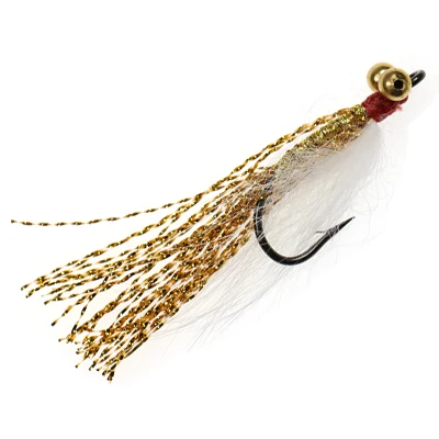 8PCS ICERIO 8 шт. гантели голова в соленой воде муха форель Bonefish красная рыба мухи клоузер глубокий Гольян рыболовные приманки#4 - Цвет: 8PCS