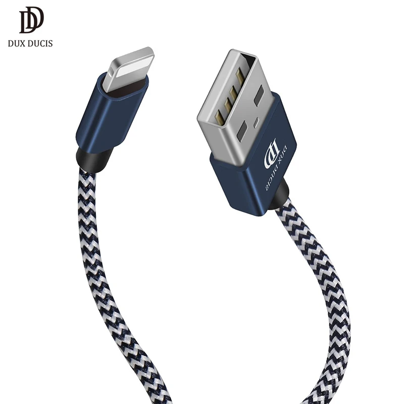 DUX DUCIS 2Pcs USB Cable for iPhone 7 8 Plus X Data Fast Charging Wire 6 6s Xs Max Long & Short Charger 1m 0.2m | Мобильные