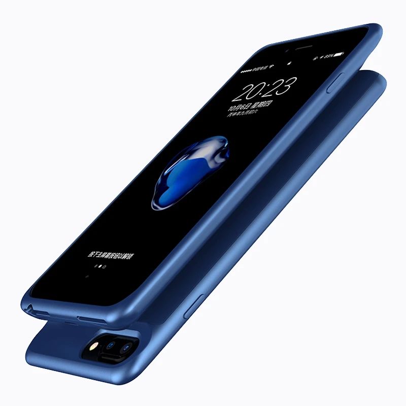 Чехол с зарядным устройством для iPhone 6 6s 7 8 7000/5000 мАч чехол внешним аккумулятором