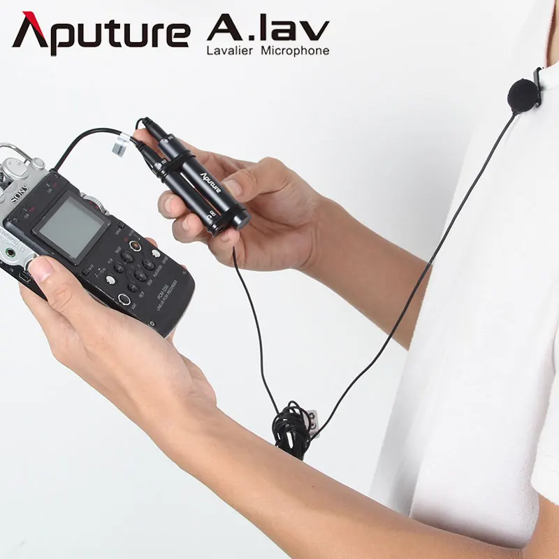 Петличный Микрофон Aputure A.lav Всенаправленный Конденсаторный использовать как с DSLR