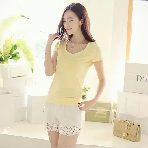 Женские хлопковые трусики черные белые универсальные с вырезами для весны и лета