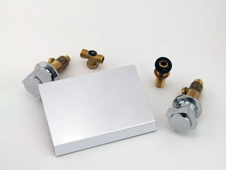 Rolya Роскошный декор для отеля латунь серебро большой водопад в стене скрытый