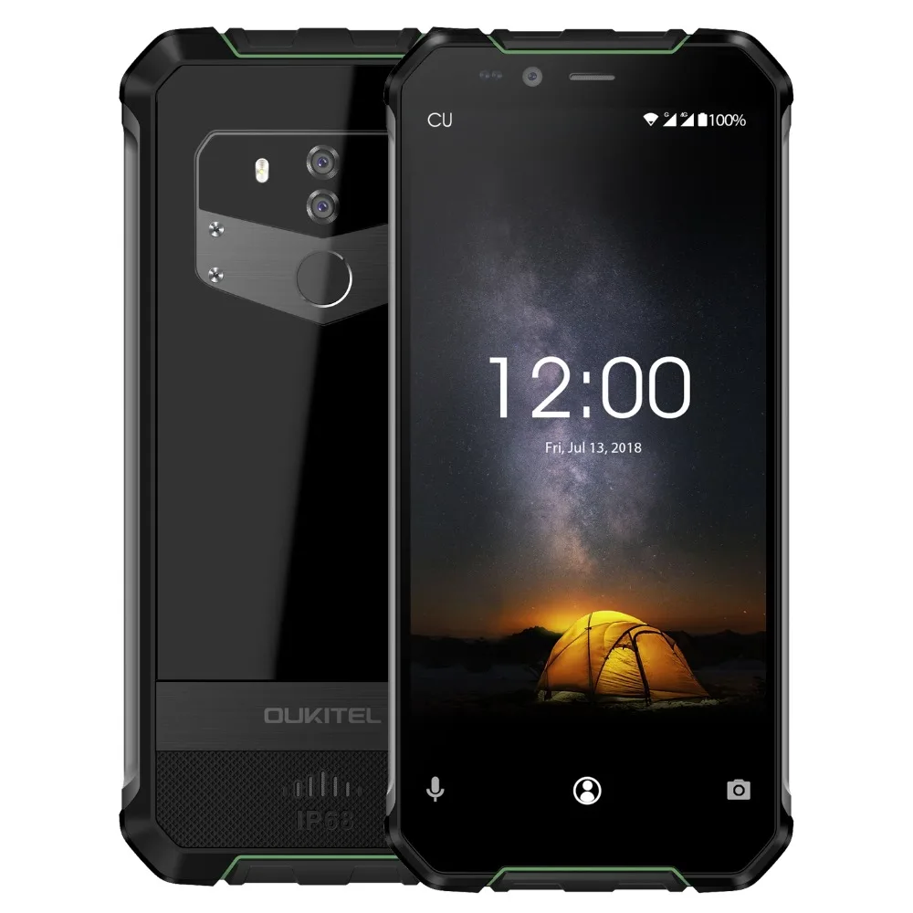 Oukitel WP1 IP68 Водонепроницаемый Android 8 1 5 &quotдюймовый 18:9 4 Гб 64 5000 мАч MTK6763 Octa Core